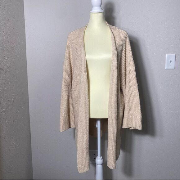 Elizabeth And James Oversized Long Line Open Front Knit Cardigan Womens Size XXL - Picture 8 of 14